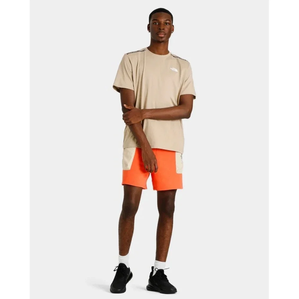 The North Face Men's XL Coordinates Fleece-Lined Utility Shorts in Retro‎ Orange